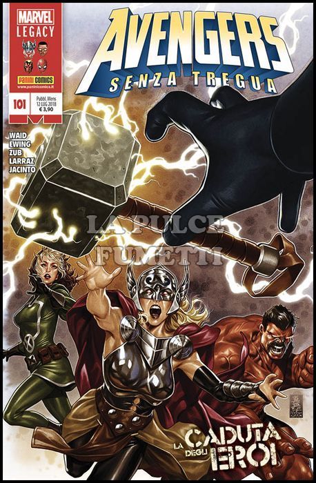 I VENDICATORI # 101 - AVENGERS - SENZA TREGUA - MARVEL LEGACY